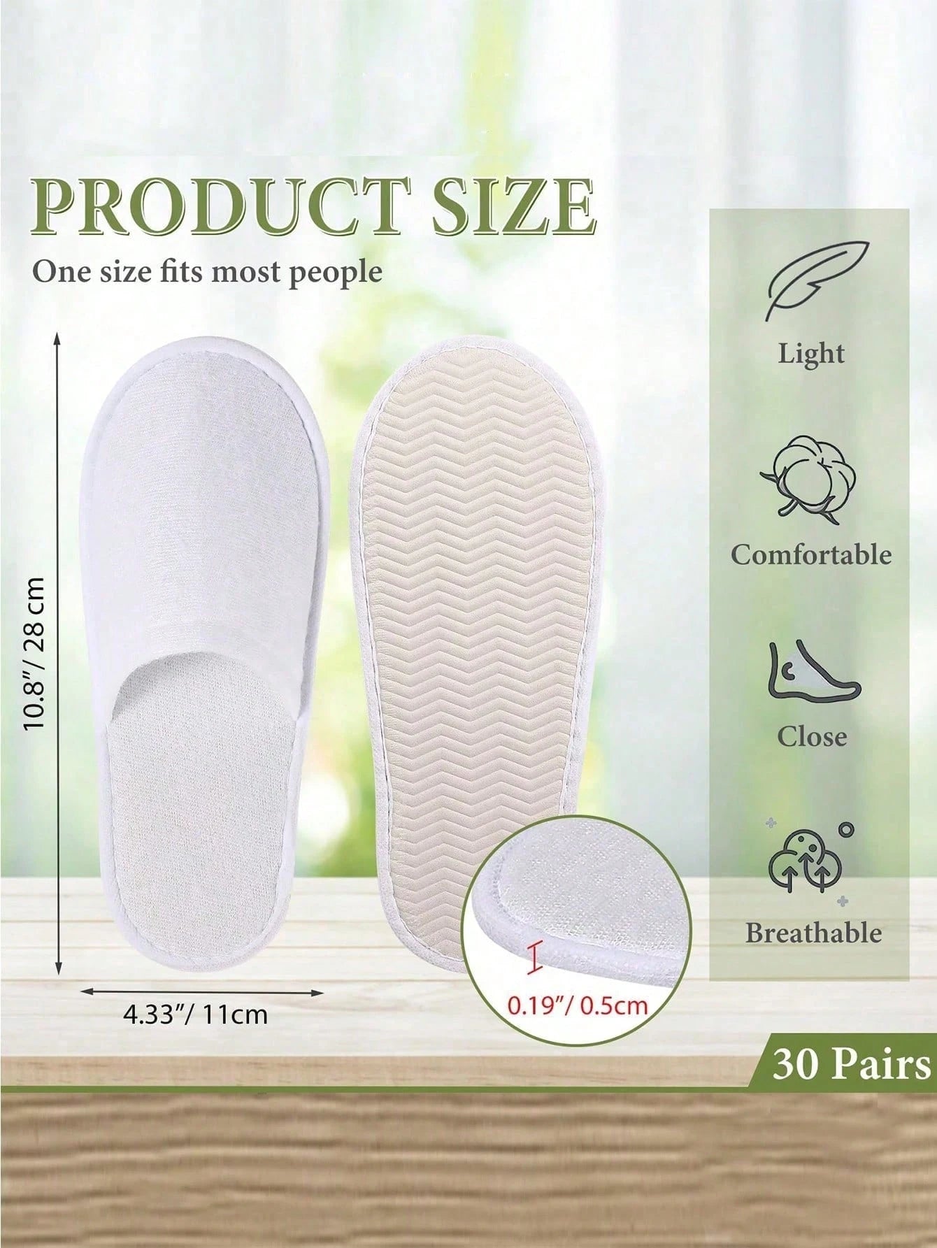 20/10/2pcs(2pcs/Pair) Disposable Slippers, Indoor Slippers, Plush Slippers, Disposable Hotel Slippers, Women Men Slippers For Air Travel, Guest Room, Hotel, Hotel Supplies, Household Gadgets,Suitable