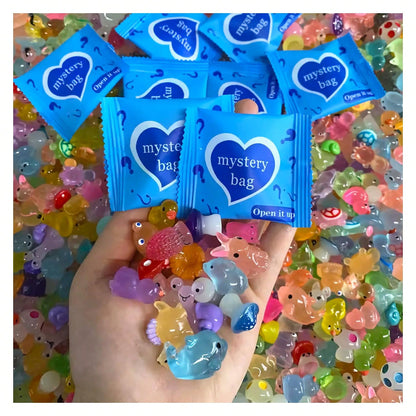 20/40pcs Cute Mini Animal Food Bottle Surprise Blind Bags- Fun Gifts For Parties Like Easter, Valentine's Day! Various Colors And Styles, Perfect For Gifting, Home Decor And Holiday Celebrations, Gif