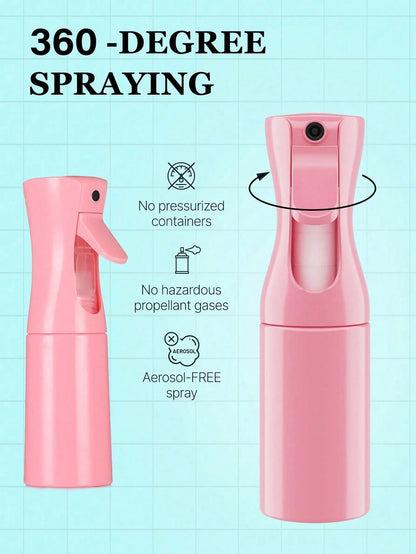 200ml Empty Spray Bottle, 1pc-Fine Mist Continuous Sprayer For Hair Styling, Refillable Water Spray Bottle For Skin Care, Pet Shower, Plants, Ironing And Cleaning,, Hair Accessories For Women, Slick