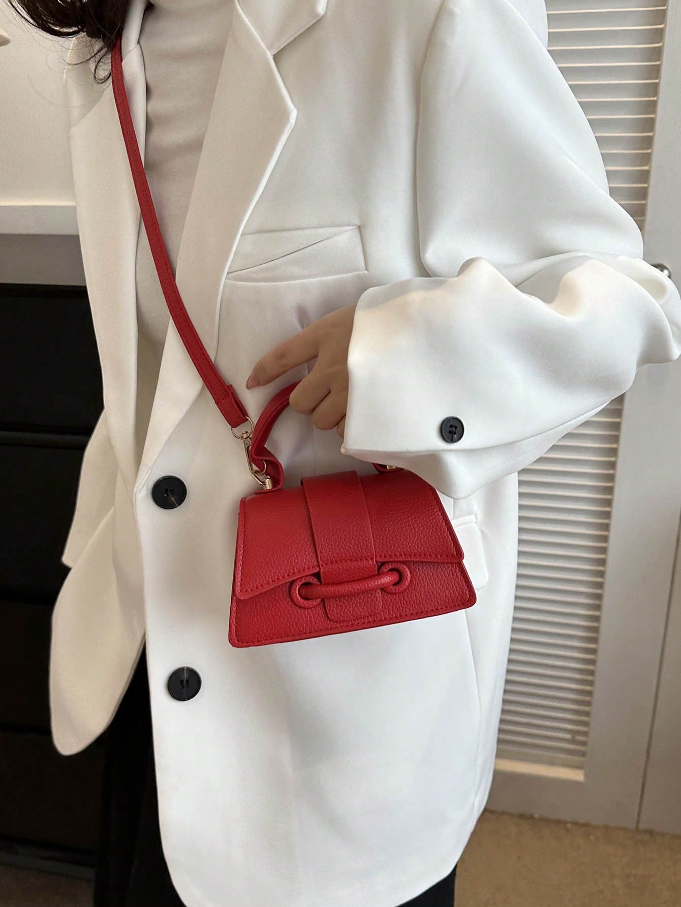 2025 New Women's PU Niche Crossbody Bag, Shoulder Handbag, High-End Crossbody Bag; 2025 New Summer Y2K Style Niche Mini Chain Bag