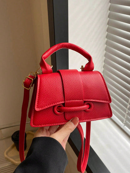 2025 New Women's PU Niche Crossbody Bag, Shoulder Handbag, High-End Crossbody Bag; 2025 New Summer Y2K Style Niche Mini Chain Bag