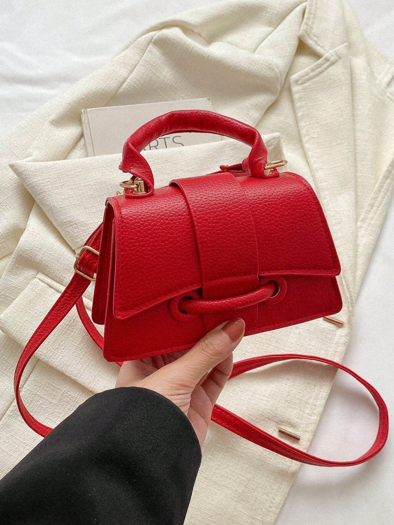 2025 New Women's PU Niche Crossbody Bag, Shoulder Handbag, High-End Crossbody Bag; 2025 New Summer Y2K Style Niche Mini Chain Bag