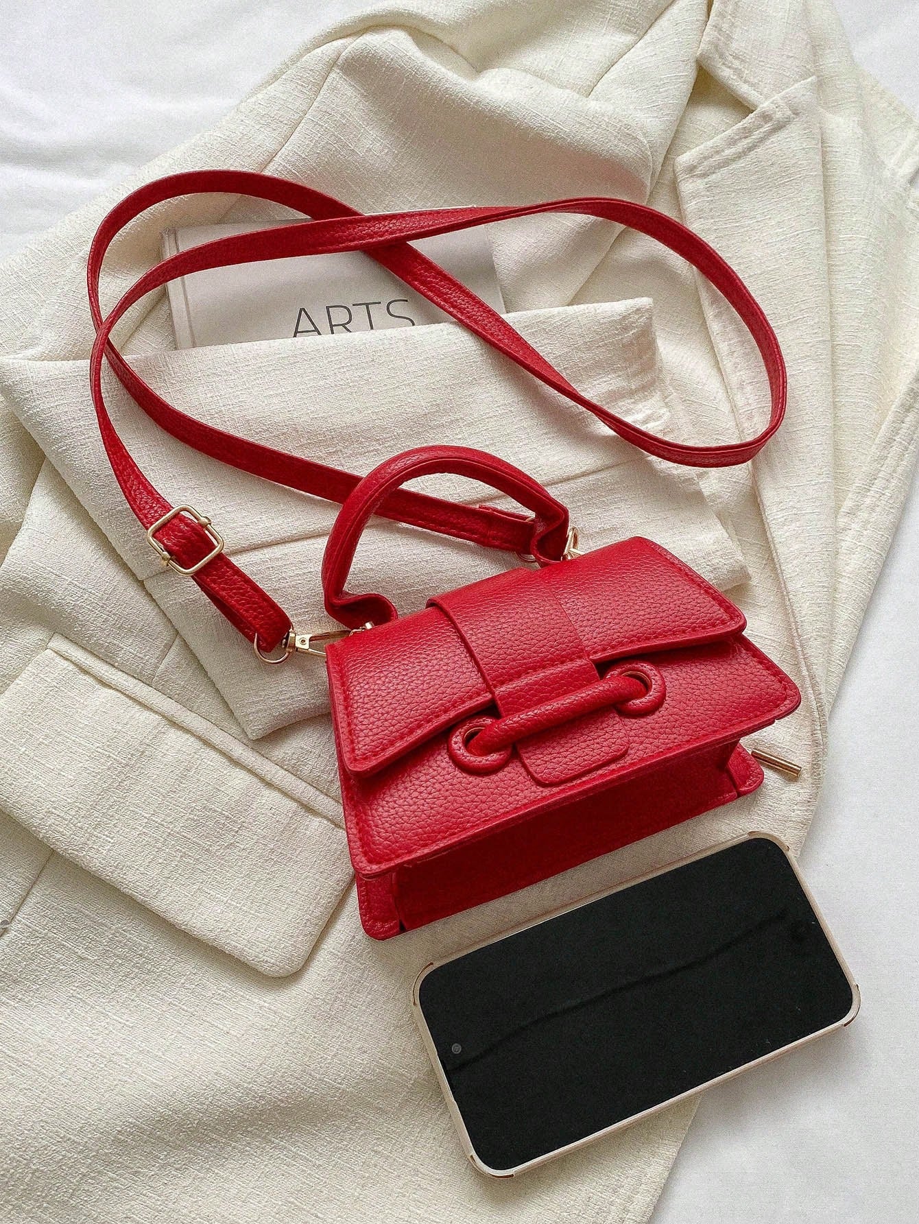 2025 New Women's PU Niche Crossbody Bag, Shoulder Handbag, High-End Crossbody Bag; 2025 New Summer Y2K Style Niche Mini Chain Bag