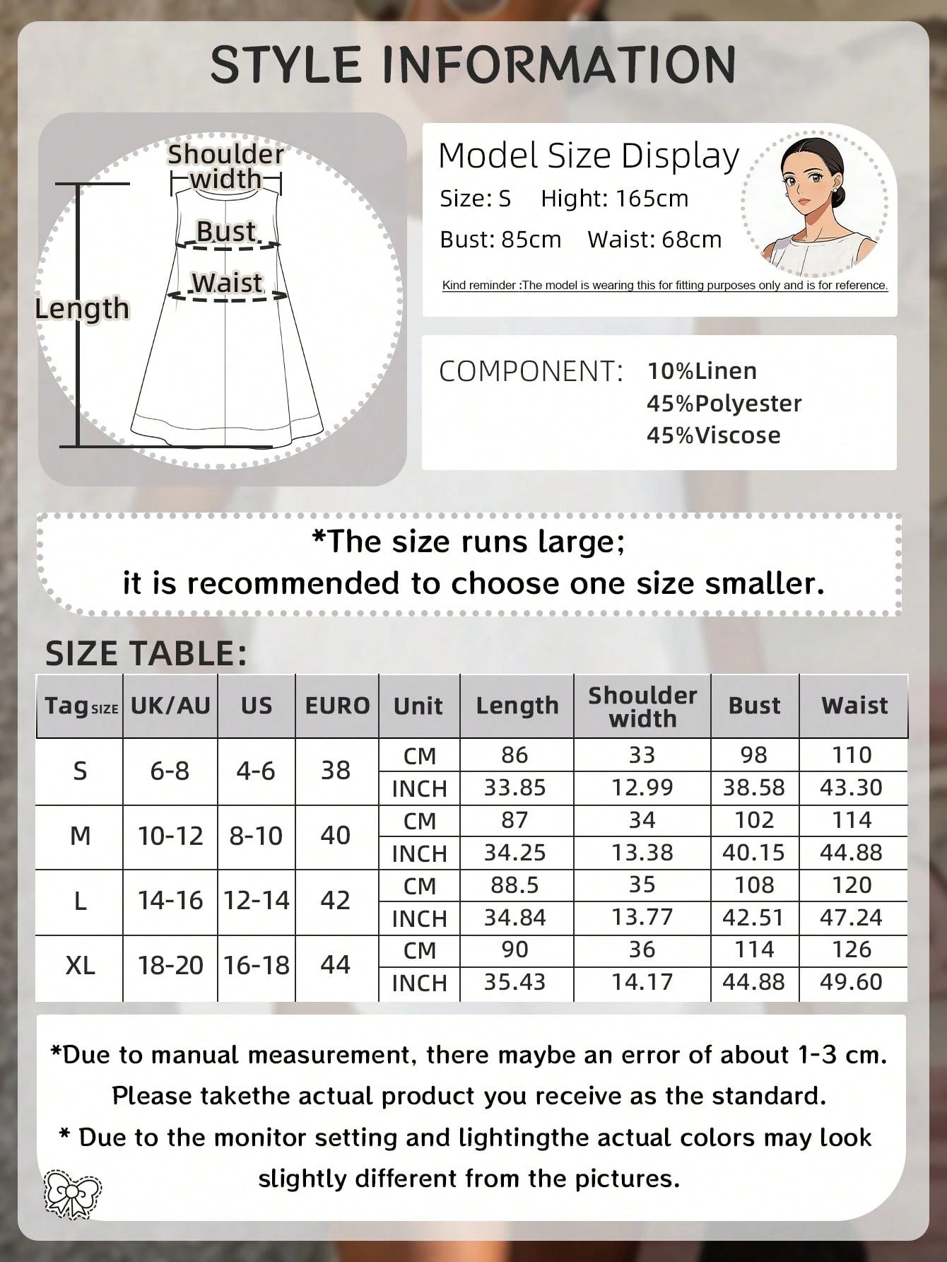 2026 Spring/Summer Women's New Round Neck Casual Elegant Daily Holiday Outing Date Outfit Round Neck Sleeveless Loose A-Line Mini White Dress, Street Style, Party Dress, Women's Vacation Outfit, Women
