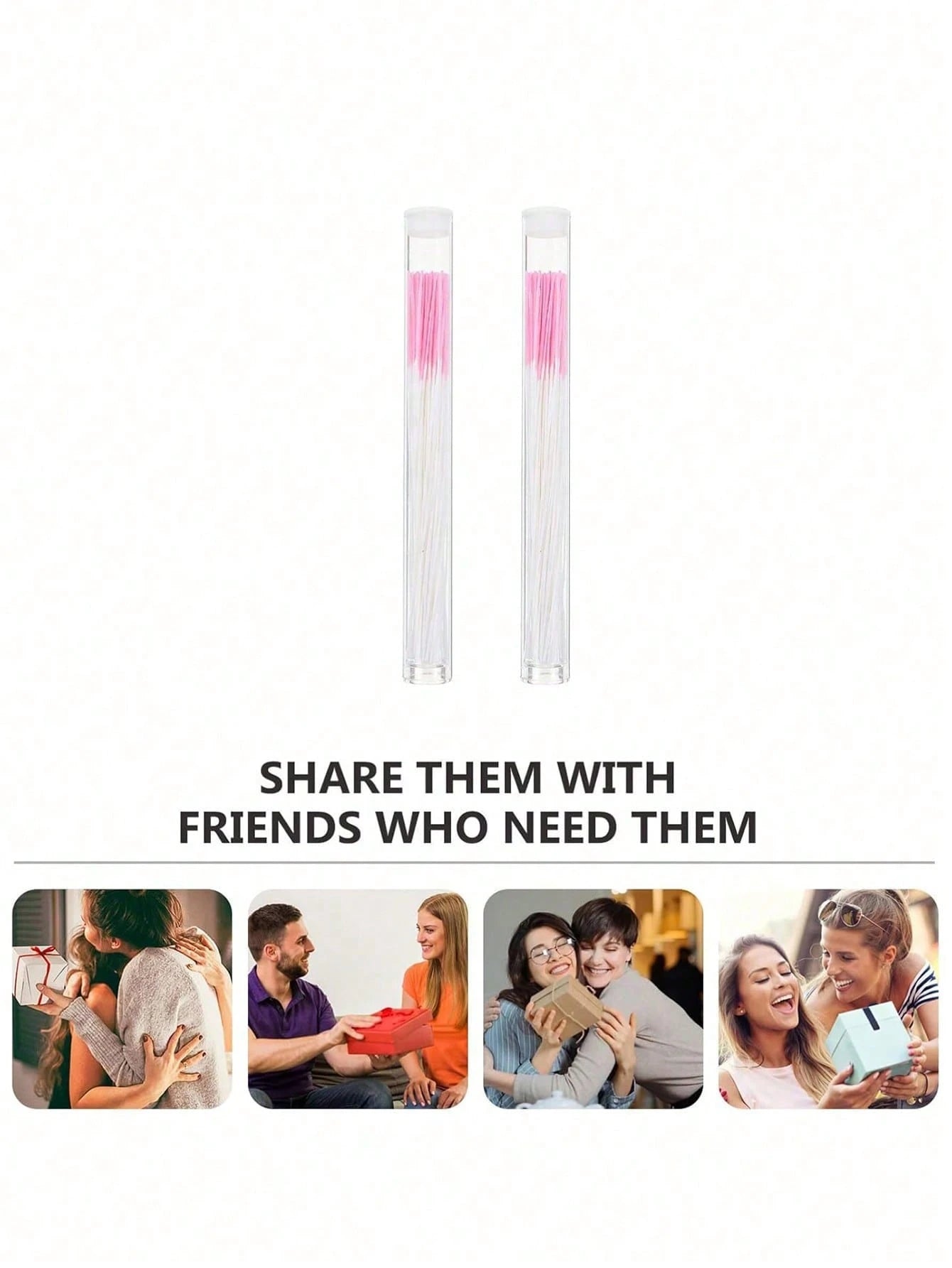 240pcs/120pcs/60pcs Unisex Disposable Earring Hole Cleaner, Ear Wax Remover, Ear Piercing Cleaning Tool, Odor Removal Ear Care Kit, Suitable For Party, Birthday, Bar, Women Gifts, Best Friends, Teache