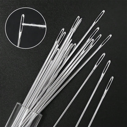 25pcs Big Eye Needle, Hand Sewing, Various Sizes, Sewing Needle, Needle, Hand Sewing Embroidery Needle, Big Eye Sewing