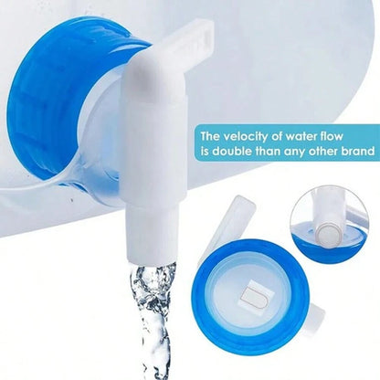 2Pack Collapsible Water Container W/ Spigot 10 Gallon Camping Water Storage Jug