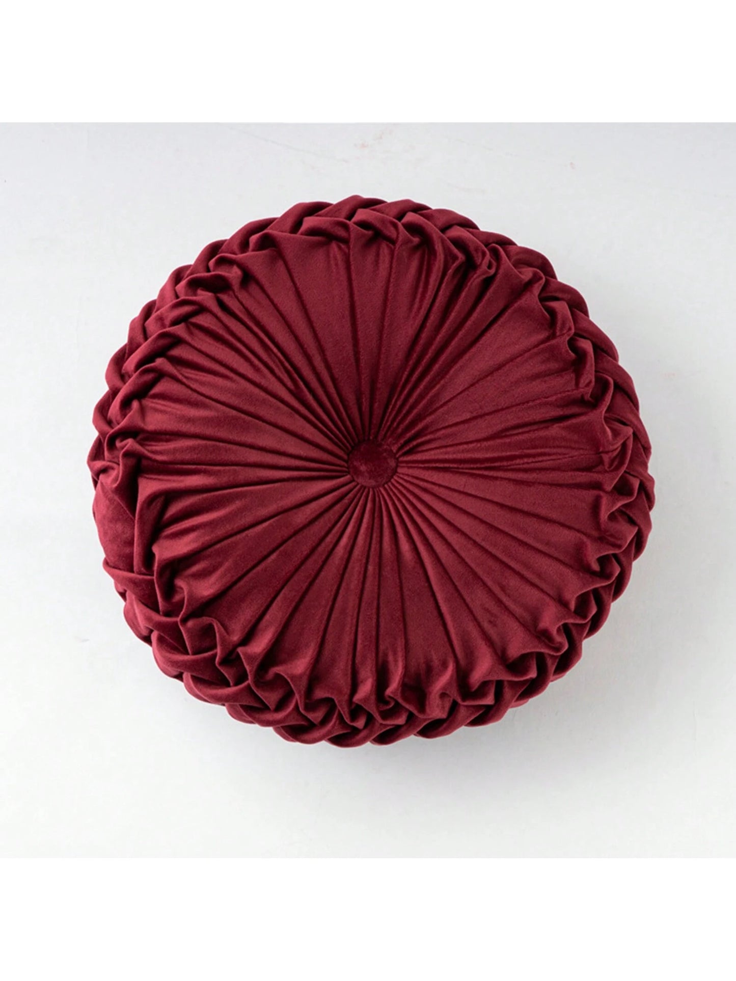 2PACK Round Pumpkin Cushion Soft Plush Velvet Cushions Luxury Filled Cushion Tatami Seat Cushion Velvet Bed Home Cushion Decoration