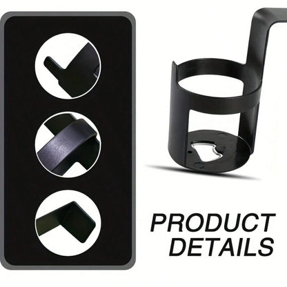 2pcs Adjustable Car Backseat Cup Holder, Vehicle Drink Organizer, Truck Water Bottle Holder, Rear Seat Storage Essential, Perfect For Road Trips, Expands Car Space, Stable Anti-Slip Design, Universal