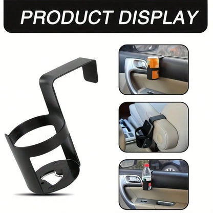 2pcs Adjustable Car Backseat Cup Holder, Vehicle Drink Organizer, Truck Water Bottle Holder, Rear Seat Storage Essential, Perfect For Road Trips, Expands Car Space, Stable Anti-Slip Design, Universal