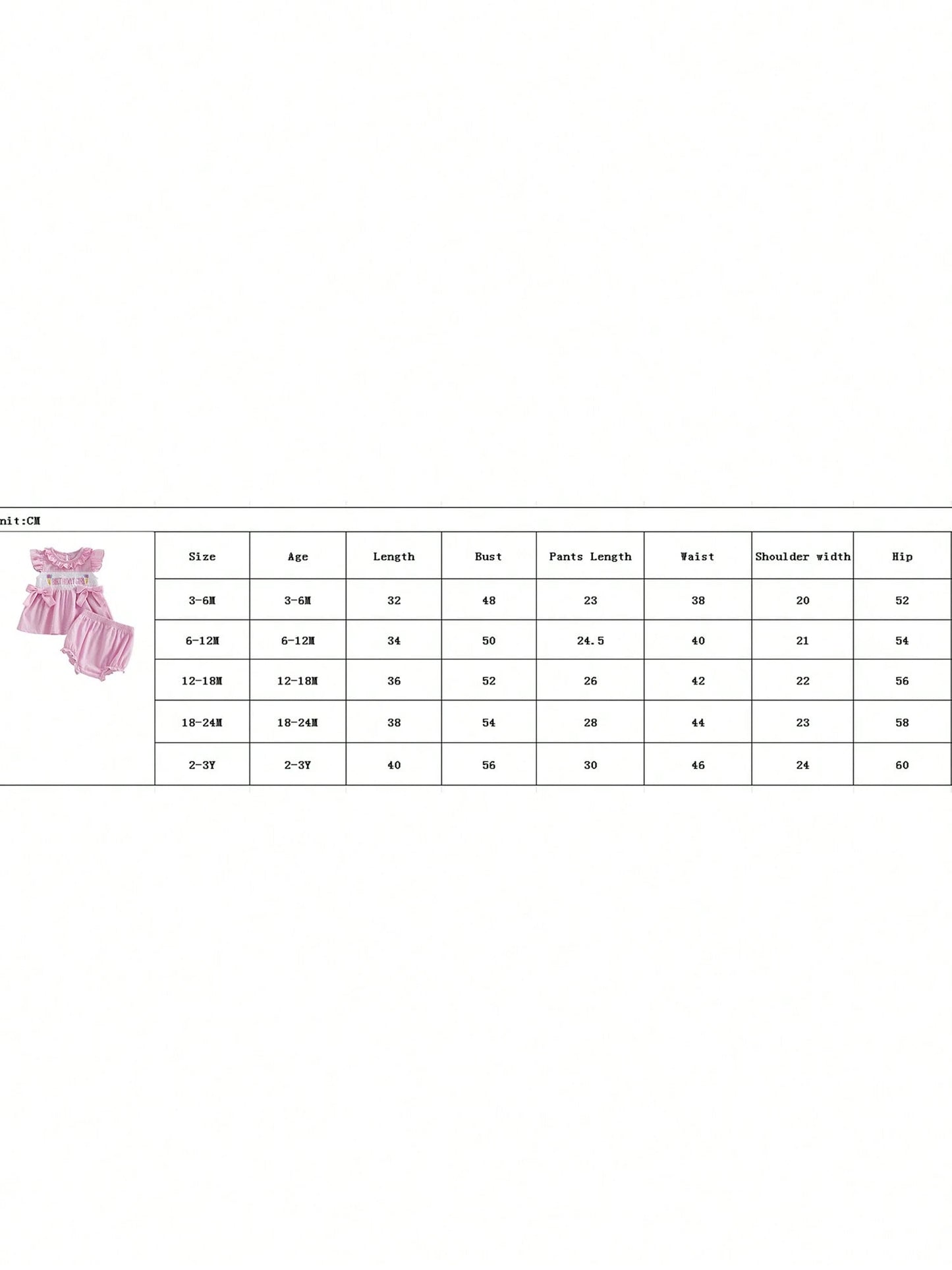 2Pcs Baby Girl Birthday Outfits Ruffle Sleeveless Bowknot Tank Tops + Shorts Set Toddler Clothes
