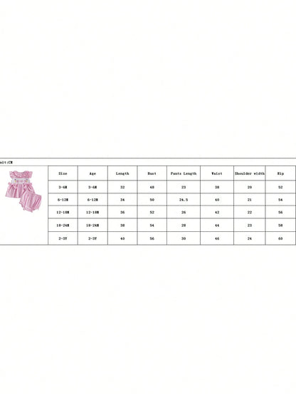 2Pcs Baby Girl Birthday Outfits Ruffle Sleeveless Bowknot Tank Tops + Shorts Set Toddler Clothes