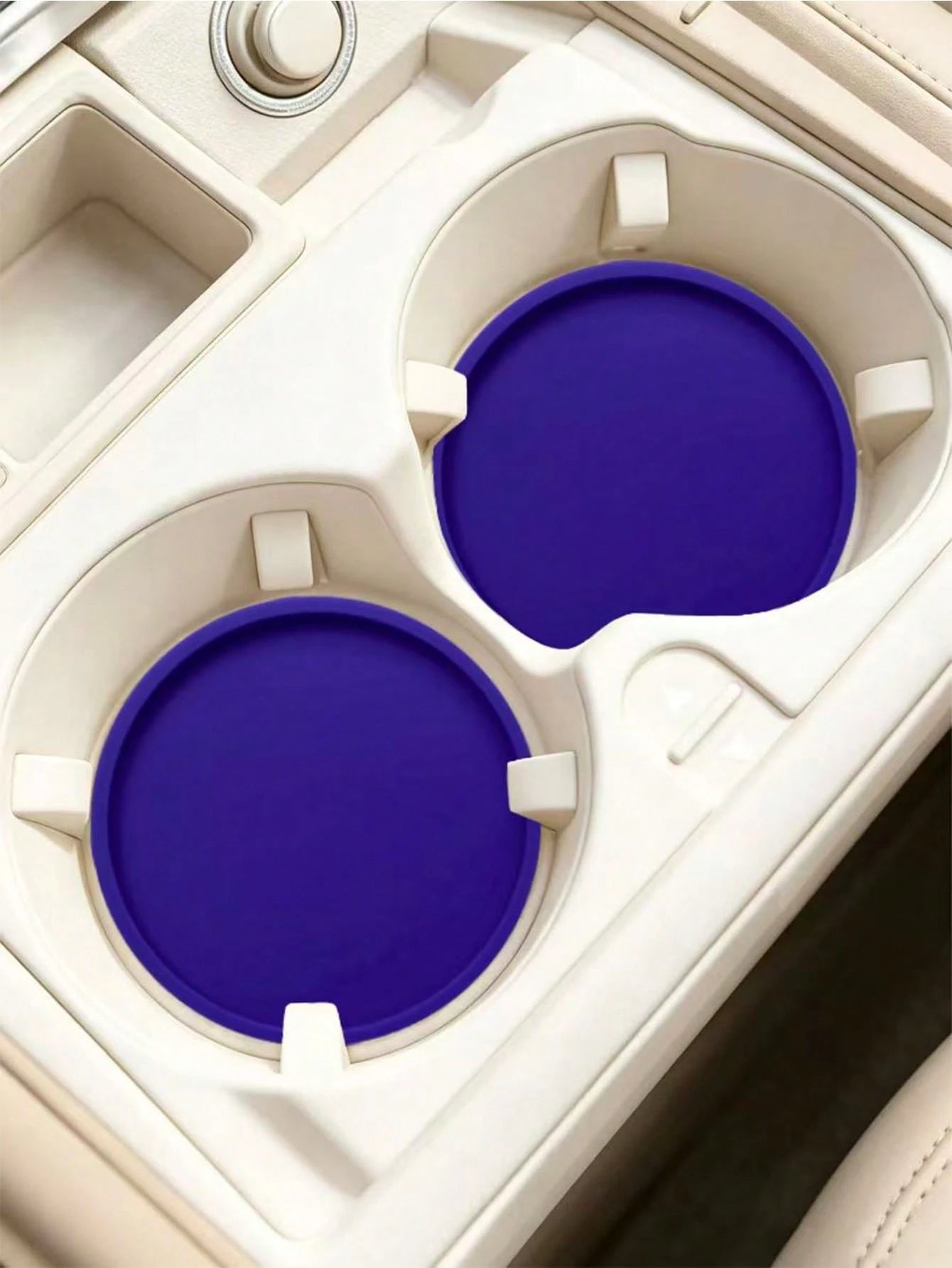 2pcs Car Cup Holder Pad, Non-Slip And Anti-Dirt Coasters