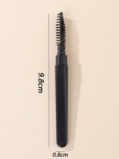 2pcs Portable Spiral Eyebrow Brush, Eyelash Comb, Lip Liner, Fine Eyeliner Brush, Lip Brush, Mini Brushes With Dust Cover,Eyebrow Brush,Eyeshadow Brush,Spoolie,Spoolie Brush,Giveaways