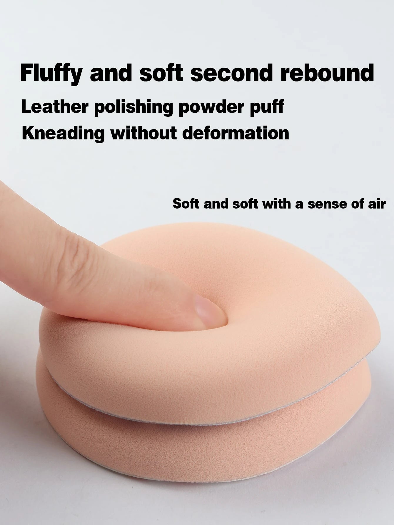 2pcs Soft Non-Eating Foundation Liquid Puff, High Density Sponge Soft And Bouncy Makeup, Suitable For Dry And Wet, Easy To Carry For Travel,Makeup,Cheap,Room Decor,Vanity,Travel,Bedroom,Makeup Accesso