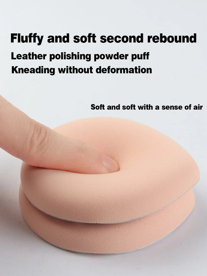 2pcs Soft Non-Eating Foundation Liquid Puff, High Density Sponge Soft And Bouncy Makeup, Suitable For Dry And Wet, Easy To Carry For Travel,Makeup,Cheap,Room Decor,Vanity,Travel,Bedroom,Makeup Accesso