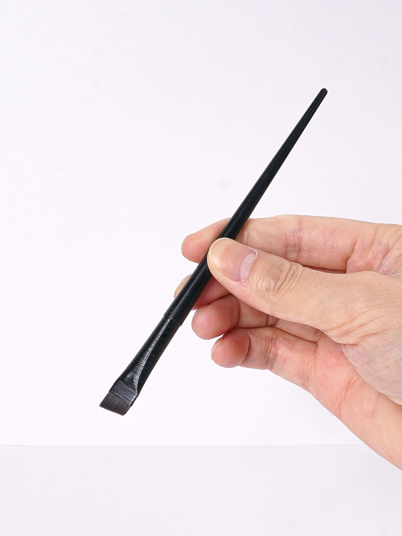 2pcs Super Thin Blade Eyeliner Brush & Soft Makeup Brush Set, Portable Eyebrow Brush & Multipurpose Cosmetic Tool,Eyebrow Brush,Eyeshadow Brush,Spoolie,Spoolie Brush,Giveaways