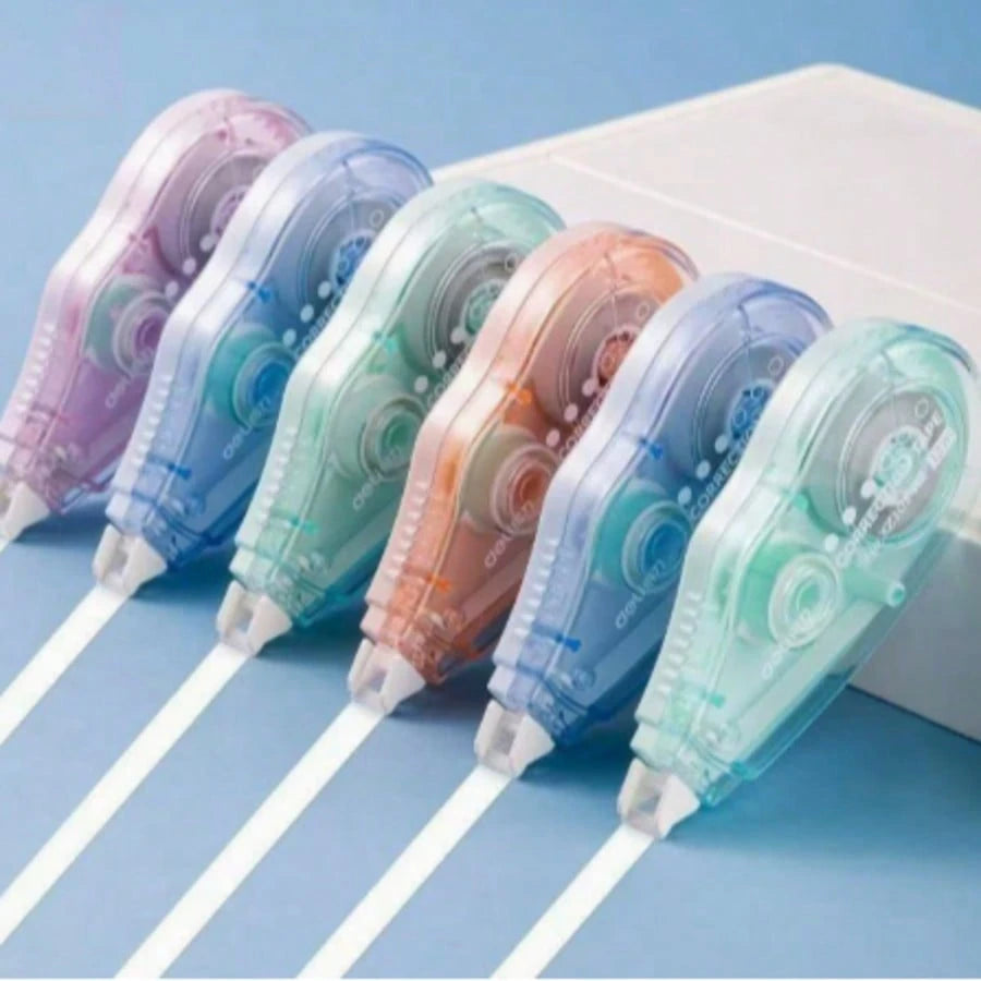 3/6pcs Double Sided Tape Roller, Craft Supplies, Craft Tape Roller, Suitable For Crafts, Home, School, Office, Journaling, Etc. (0.31 Inch X 26.25 Feet)/ (0.23 Inch X 19.69 Feet)