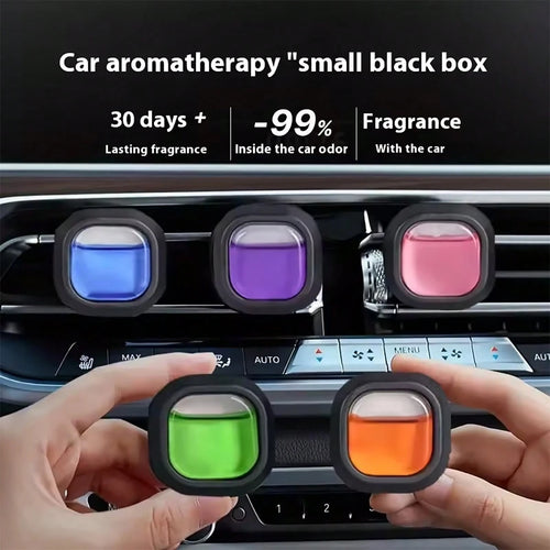 3/6pcs Portable Car Essential Oil, Car Air Freshener, Keeps Car Air Fresh, Aromatherapy, 5 Fragrances Available. Perfect For Birthday, New Year Gift, Women, Home Decor, Men's Gift, Wedding, Etc.