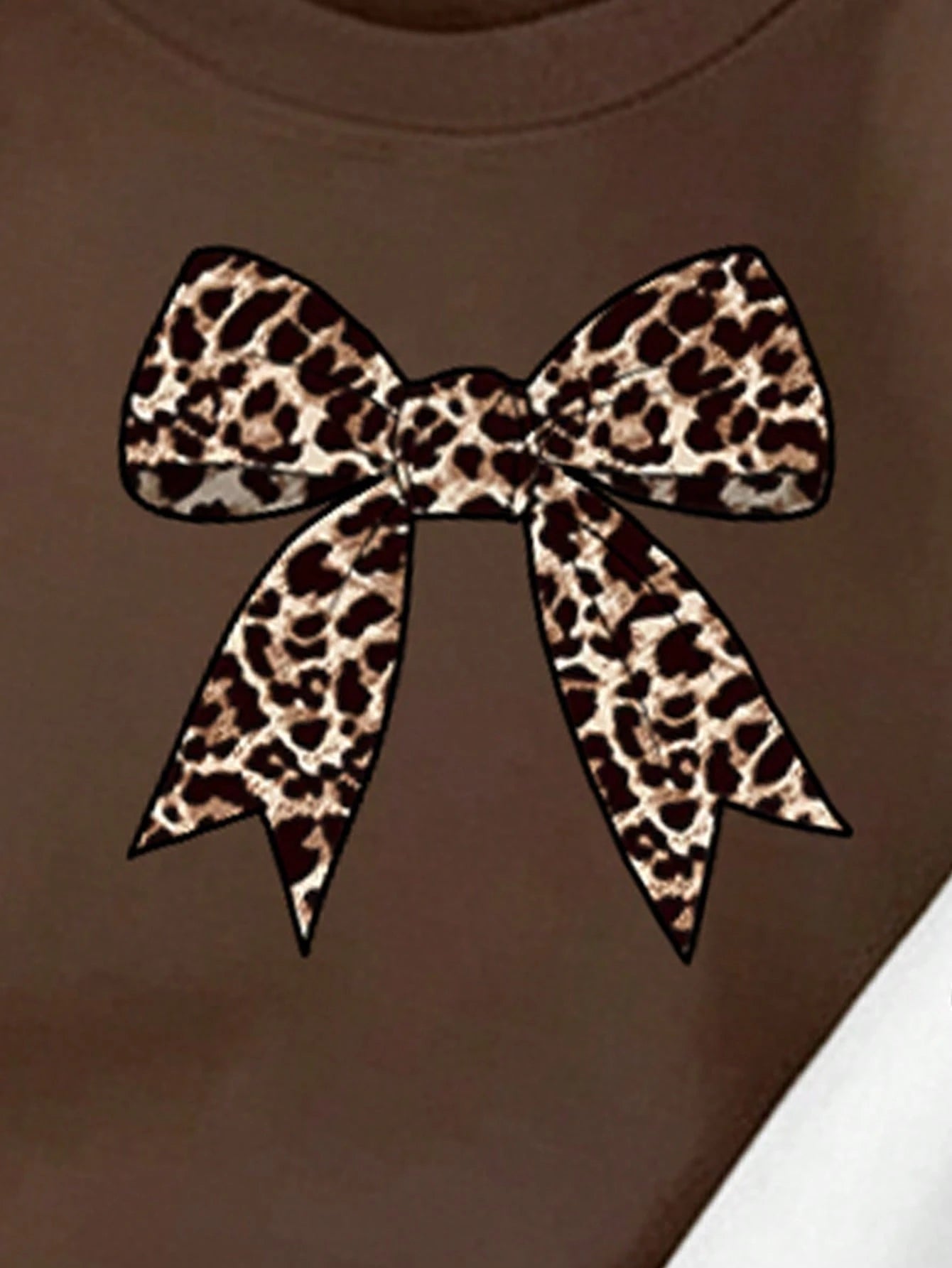(3 Sets) Autumn/Winter Baby Girl Minimalist Cute Heart Bow Leopard Print Bow Polka Dot Pattern Basic Crew Neck Sweatshirt With Leggings
