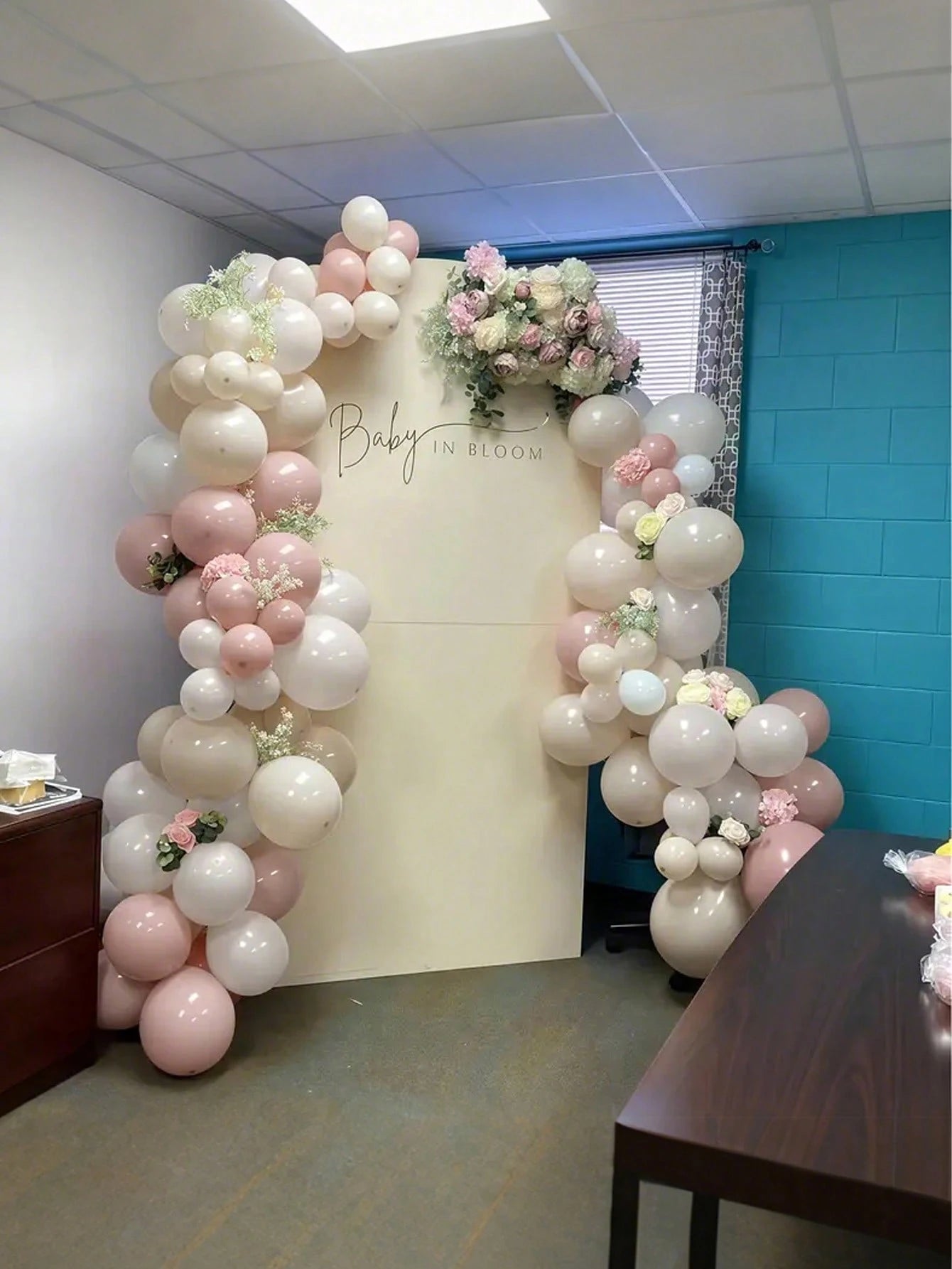 30/60pcs Soft Color Balloon Set- Elegant Peach, Beige, White, Gold, Pink Latex Balloons, Suitable For Helium Inflation, With Clear Strings, Ideal For Birthday, Wedding, Bridal Party Decoration