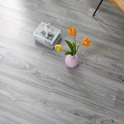 30pcs Self-Adhesive Wood Grain Floor Stickers, Thick, Wear-Resistant, Waterproof, New PVC Wood Grain Floor Stickers, Suitable For Home Decoration, Bedroom, Living Room Floor