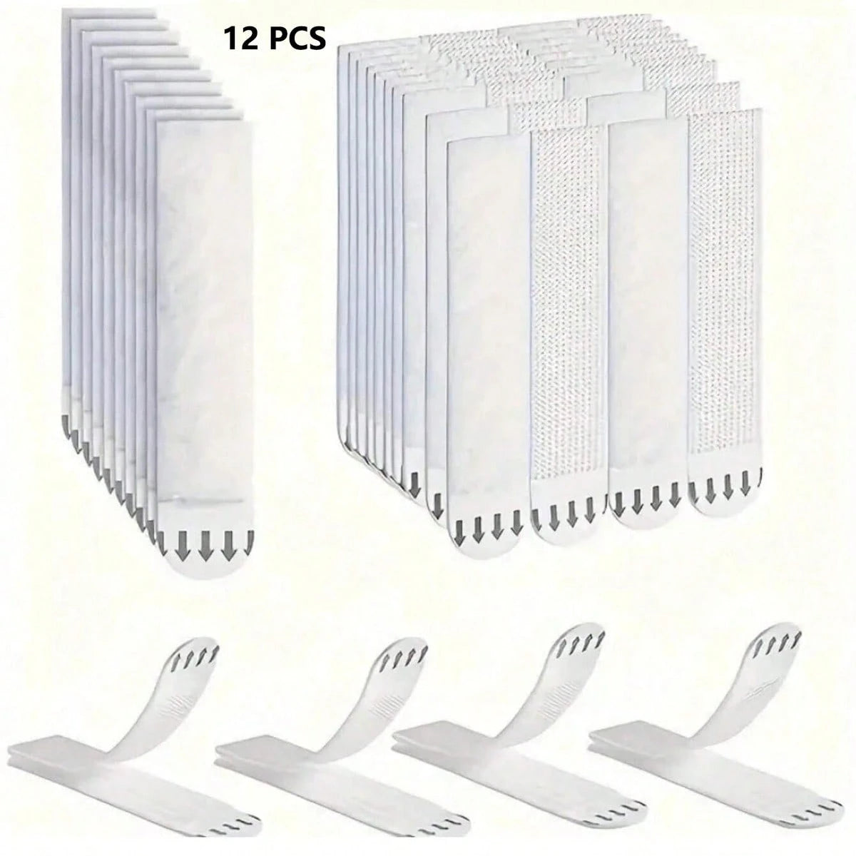 36/24/12-Piece Heavy Duty Picture Hanging Strips- No Nails, No Damage, Easy Removal- 24-Piece For Frame Installation Bars
