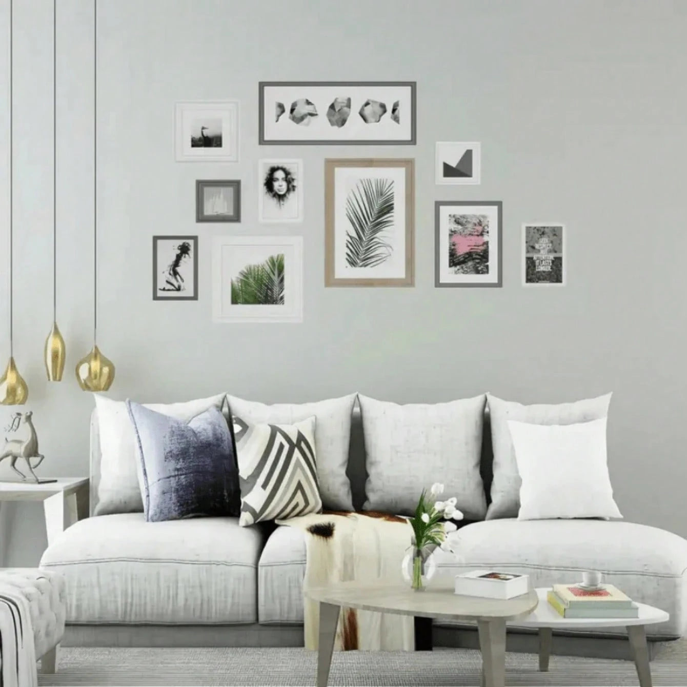 36/24/12-Piece Heavy Duty Picture Hanging Strips- No Nails, No Damage, Easy Removal- 24-Piece For Frame Installation Bars