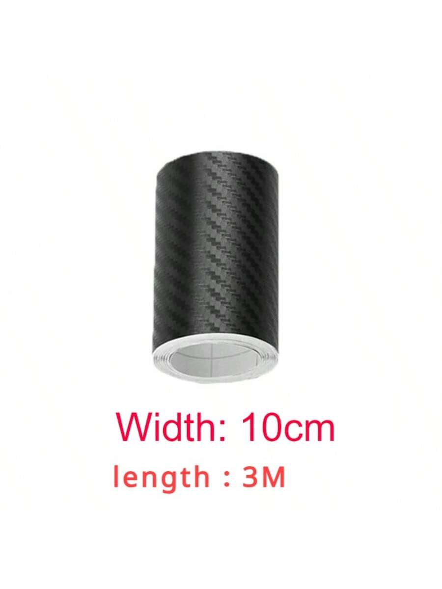 3D Anti Scratch Car Door Sill Protector Sticker Nano Carbon Fiber DIY Paste Protector Strip Auto Side Mirror Protection Tape Film