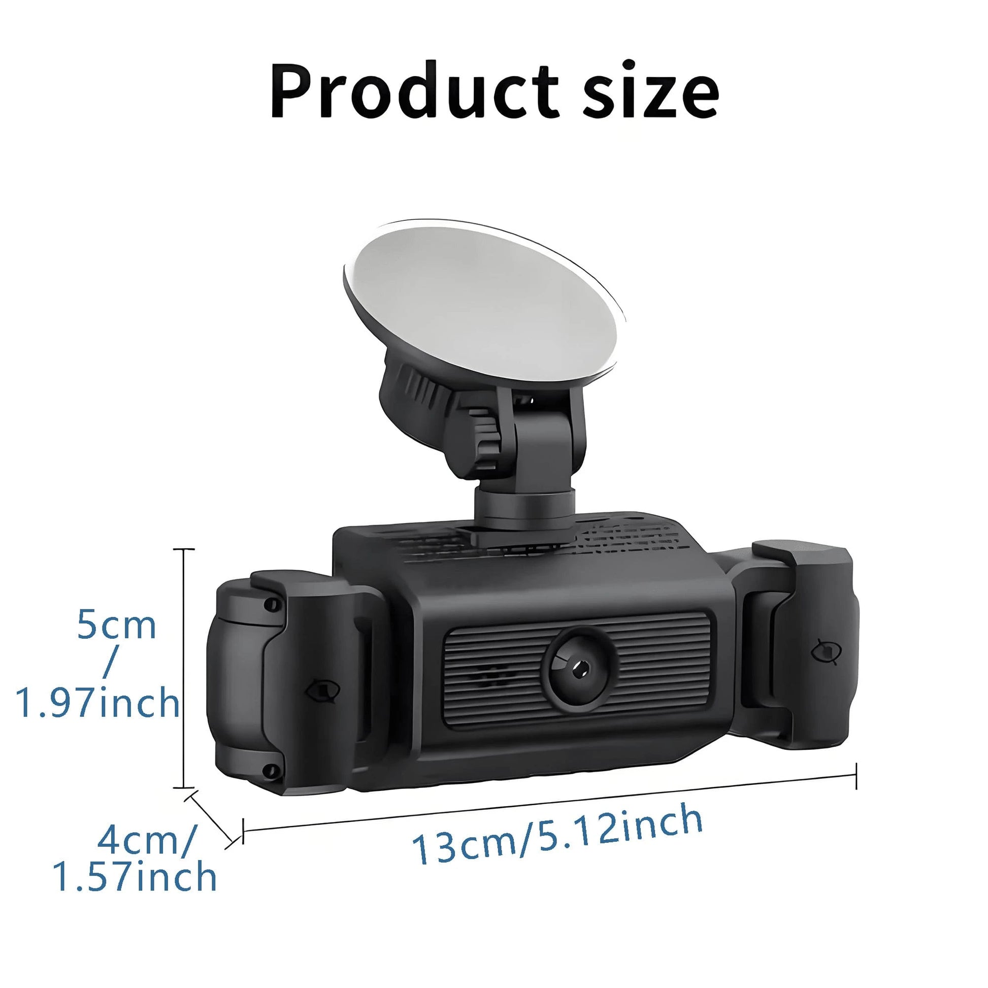 4-Channel Dash Cam, Front And Rear Dual View, 1080P HD Night Vision, Loop Recording, G-Sensor, Built-In Display- High-Resolution Car DVR, Adjustable Lens, Driving Monitor| Compact Dash Cam| Night V