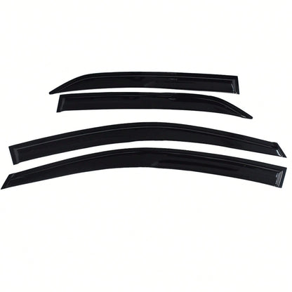 4-Pack Window Vent Visor Rain Guard Sun Shade Deflectors Plastic Replacement For 2009-2013 Corolla Sedan 4-Door