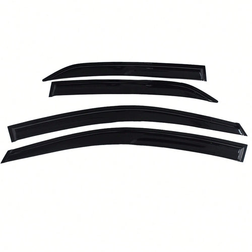 4-Pack Window Vent Visor Rain Guard Sun Shade Deflectors Plastic Replacement For 2009-2013 Corolla Sedan 4-Door