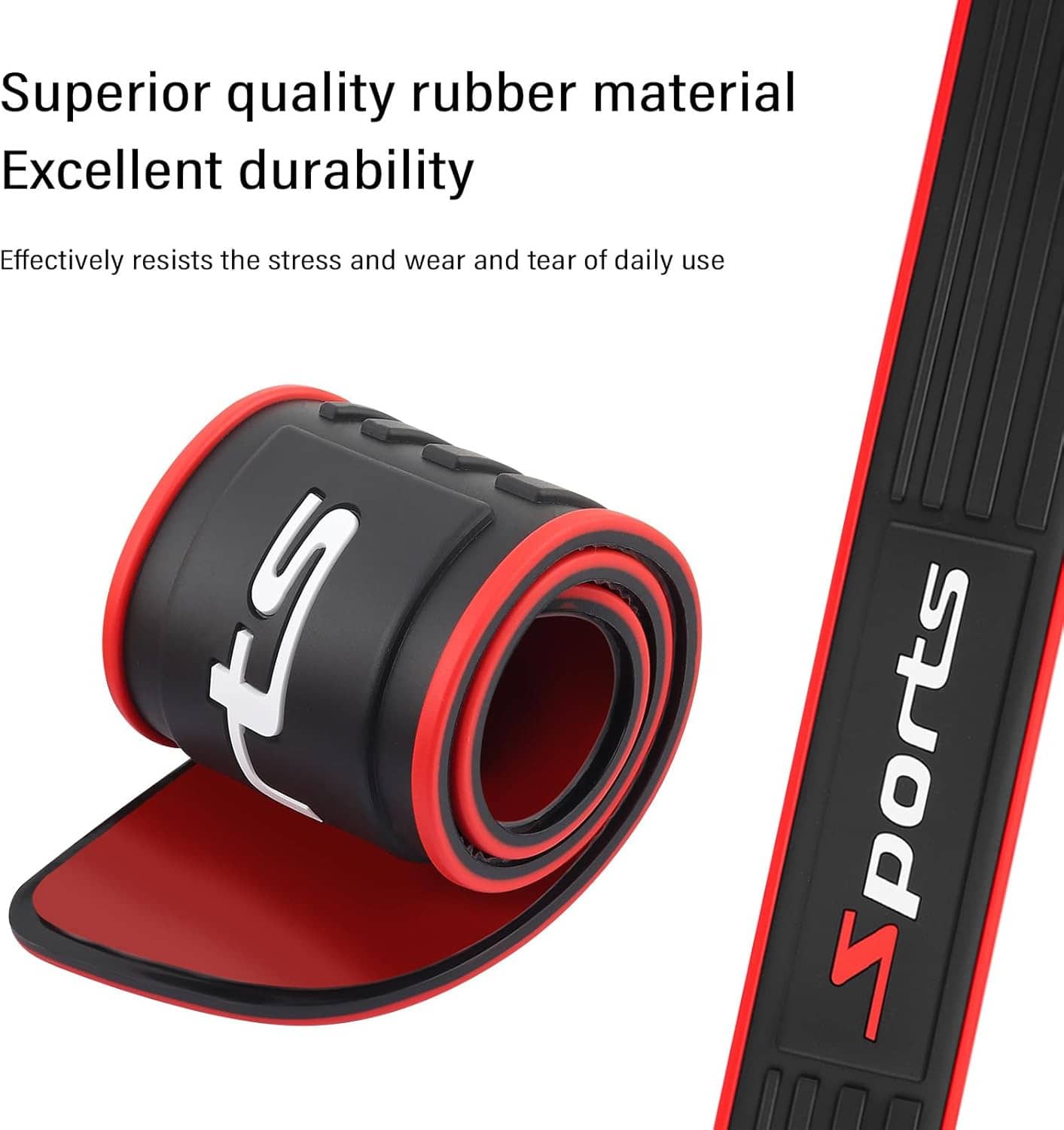 4pcs Car Door Guard Cover, Anti-Scuff Rubber Edge Guard For Car Door Guard, Universal Automotive Exterior Accessory For Car Door Pedal, Waterproof Door Threshold Strip
