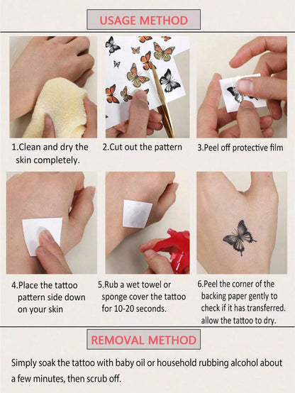 4pcs Halloween Zombie Scar Temporary Tattoo Stickers, Realistic Blood Stains, Wounds, Scrapes, Bruises And Bite Mark Scars Body Face Waterproof Tattoo Stickers, Suitable For Costume Party, Makeup Pran