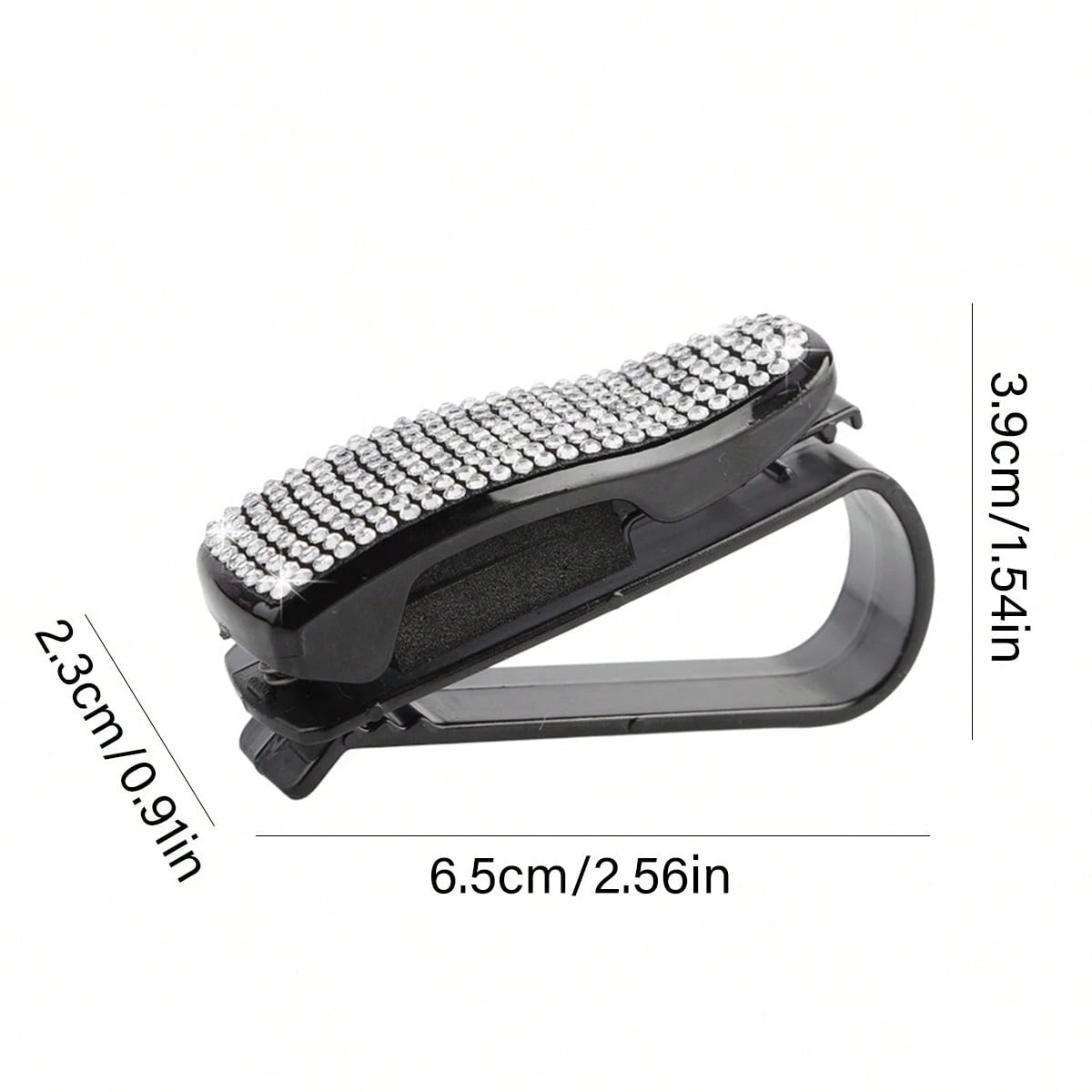 4pcs Universal Multifunctional Car Sun Visor Clip Set ABS Glasses Holder Card Storage Box For Car Home Sun Visor Organizer