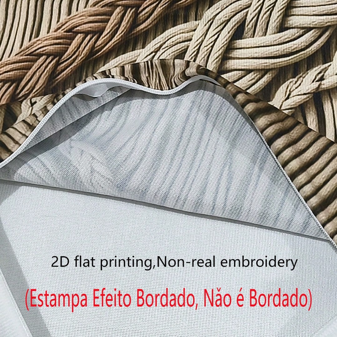 4pcs Vintage Bohemian Knot Print Pillow Covers, Single-Sided 2D Flat Print, Not 3D Real Weave Effect, Soft Comfortable Polyester Cushion Covers, 45*45cm (17.72*17.72in), Zipper Closure Machine Washabl
