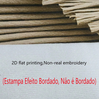 4pcs Vintage Bohemian Knot Print Pillow Covers, Single-Sided 2D Flat Print, Not 3D Real Weave Effect, Soft Comfortable Polyester Cushion Covers, 45*45cm (17.72*17.72in), Zipper Closure Machine Washabl