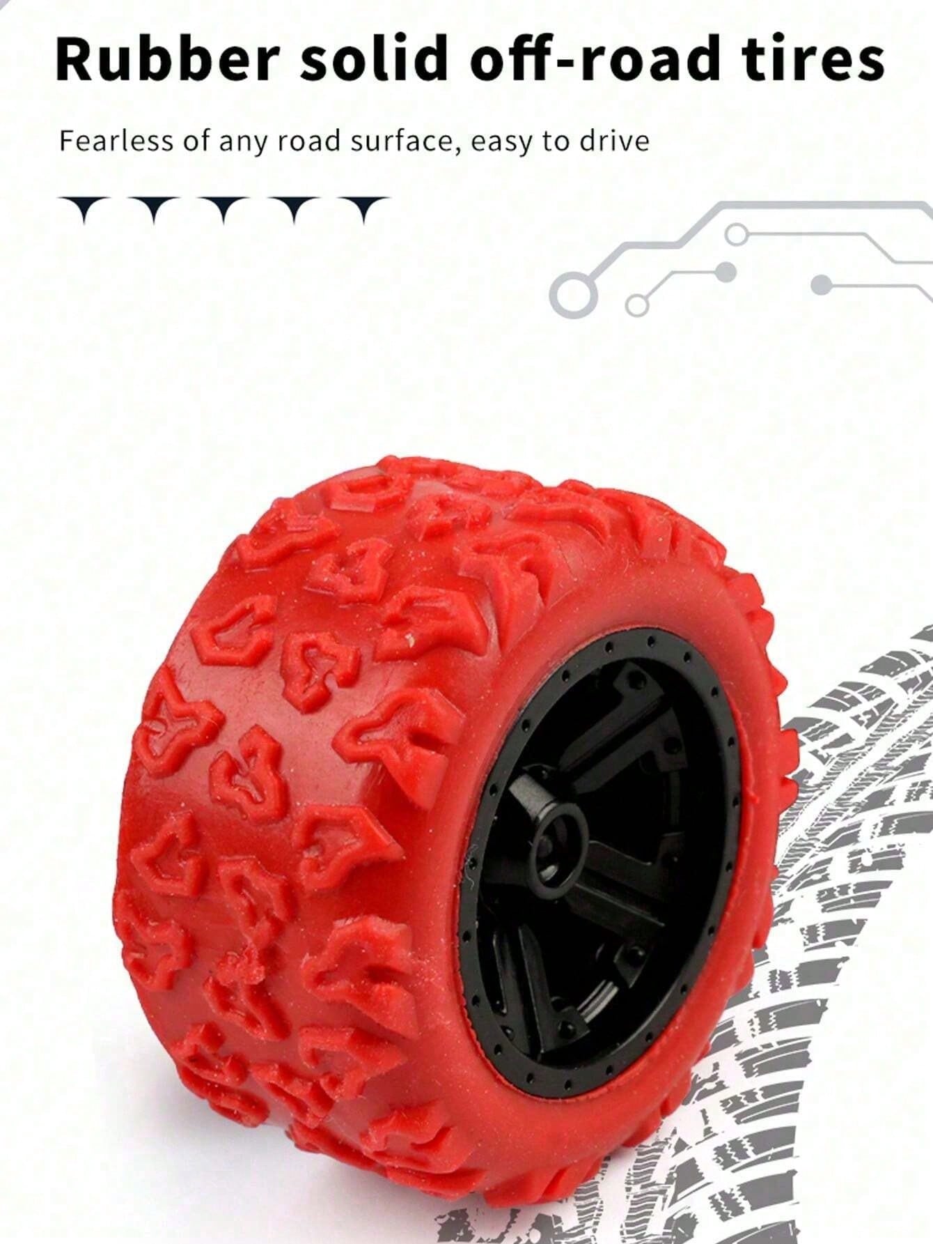 4WD Double-Sided Inertia Stunt Car, Friction Powered 360° Rotating Off-Road Racing Toy, Vibrant Mixed Colors, Durable Anti-Drop Rounded Edges, Battery-Free, Suitable For Toddlers, Children, Boys And G