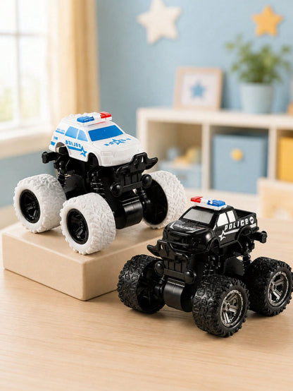4WD Stunt Car Toy- Rotatable Inertial Off-Road Vehicle, Suitable For 4-10 Year Old Boys- Perfect Gift For Boys- Easily Climbs Any Terrain, Boys Toys, Cars, Toys, Toy Wheels, Children Toy Cars, Back
