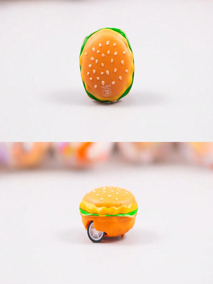 5/10/20/30-Pack Mini Burger Pull Back Cars, Toy Vehicles Models For Boys And Girls 3 4 5 6 7 8 Year Old, Fun Party Favors And Goodie Bag Fillers, Christmas Stocking Stuffers, Halloween Gift Back To Sc
