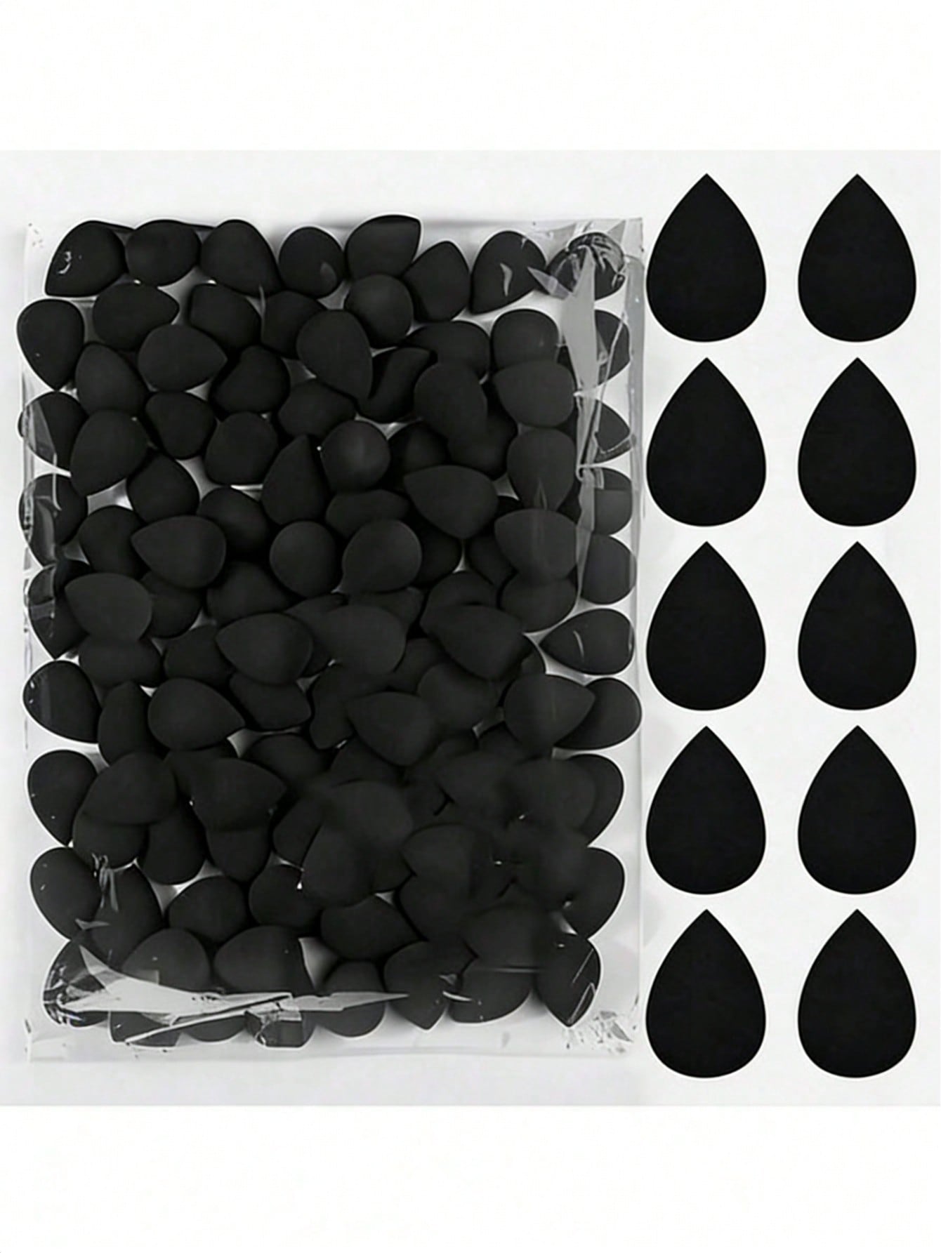 5/20/50/80/100pcs Makeup Sponge Puff, Cosmetic Sponge, Face Washing Puff, Makeup Blender