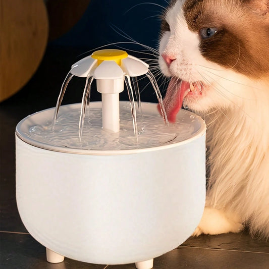 50.72oz Automatic Cat Water Dispenser- USB Powered, Low Voltage Pet Water Fountain With Quiet Operation- No Batteries Needed, Perfect For Cats & Small Dogs