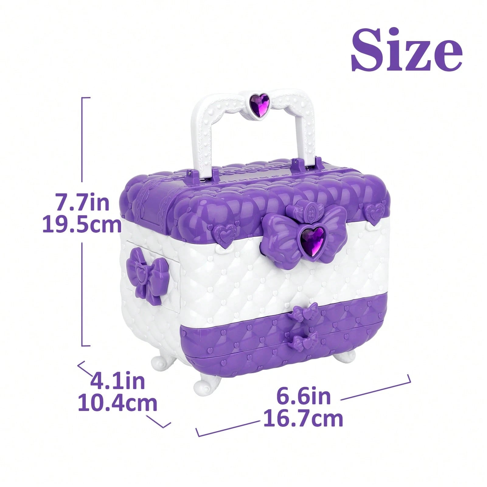56 PCS Real Washable Kids Makeup Girl Toys, Princess Dress Up Girls Toys, Princess Jewelry Birthday Christmas Gifts For Girls Ages 3 4 5 6 7 8 9 10 12