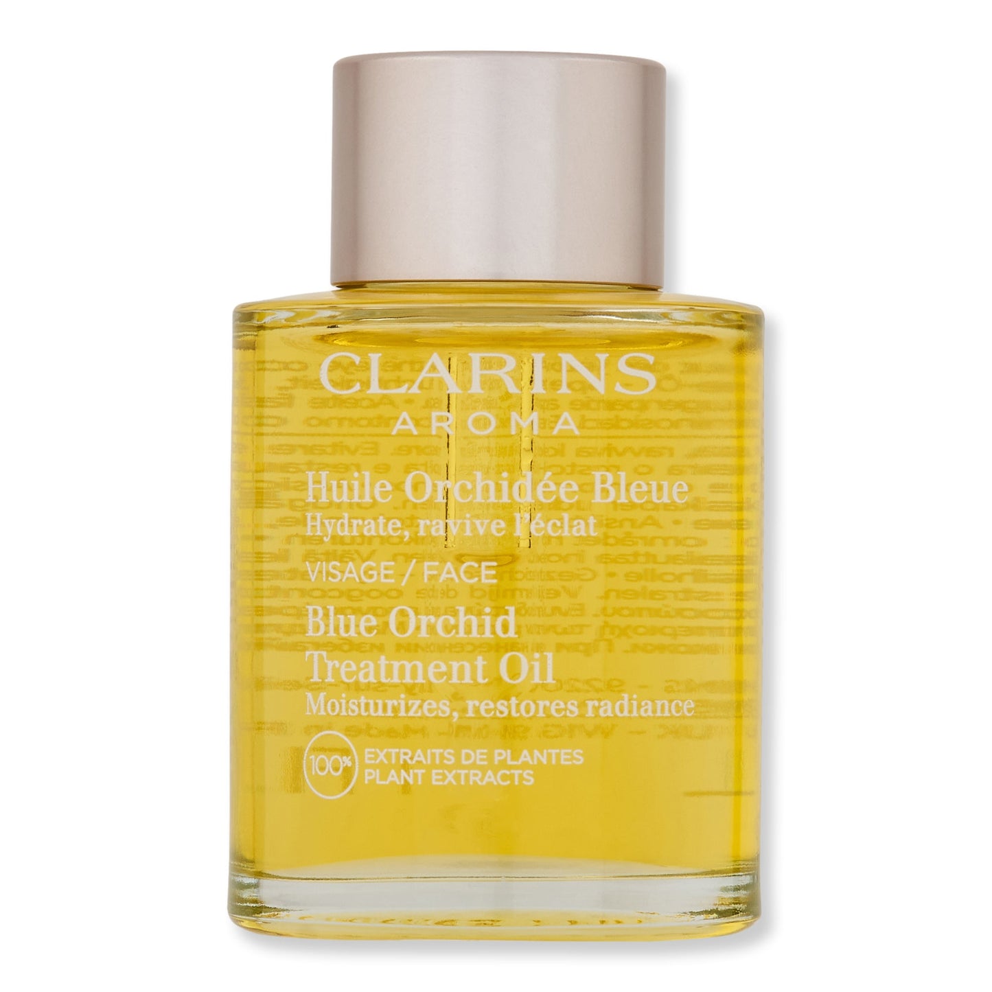 Clarins Blue Orchid Hydrating Face Treatment Oil for Dry Skin
