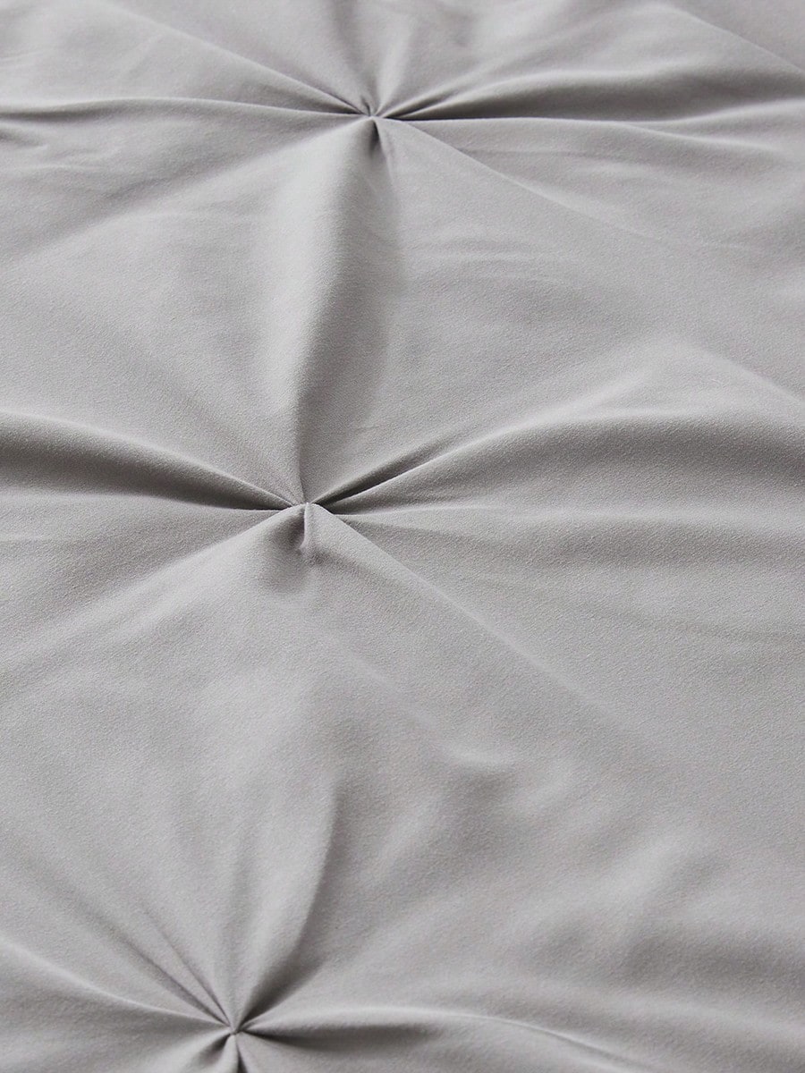 5Pcs/7-Pcs Queen Pinched Pleat Bed Comforter Sets Queen- Luxurious, Soft, Breathable, And Cooling Summer Bedding For All Seasons With Sheets, Pinched Pleat Design, And Bed-In-A-Bag- Easy Care, Mac