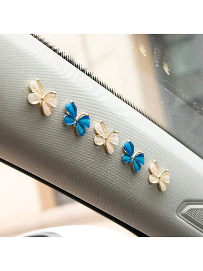 5pcs Butterfly Design Car Sticker