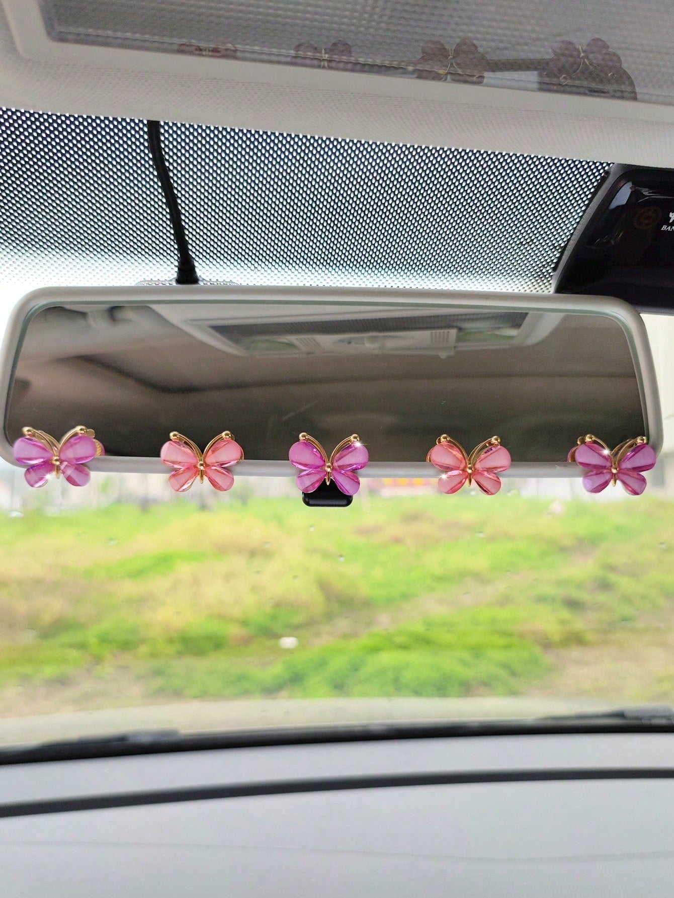 5pcs Butterfly Design Car Sticker