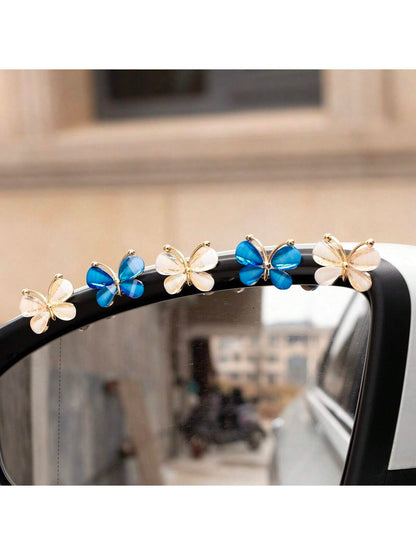 5pcs Butterfly Design Car Sticker