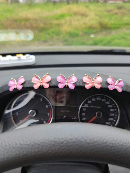 5pcs Butterfly Design Car Sticker