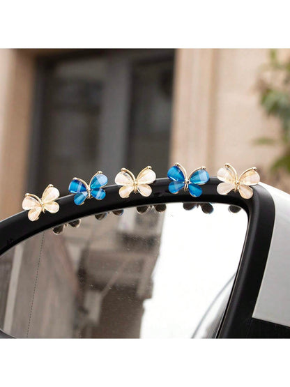 5pcs Butterfly Design Car Sticker